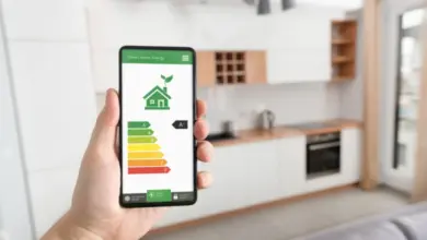 Mobilní aplikace pro výpočet spotřeby elektřiny s hodnocením A+ v kuchyni.